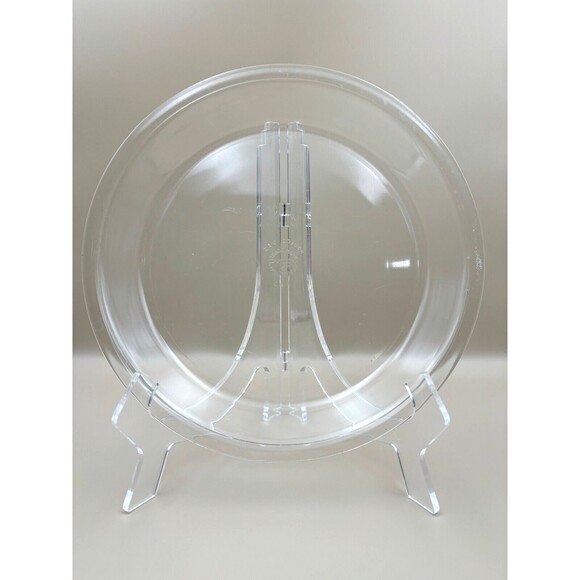 1950s VTG PYREX E-9 Clear Glass "Flat Rim" 10 inch Pie Plate Baking Dish #210 - Picture 1 of 3